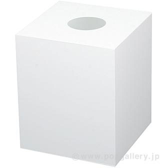 アクリル抽選箱（白）画像