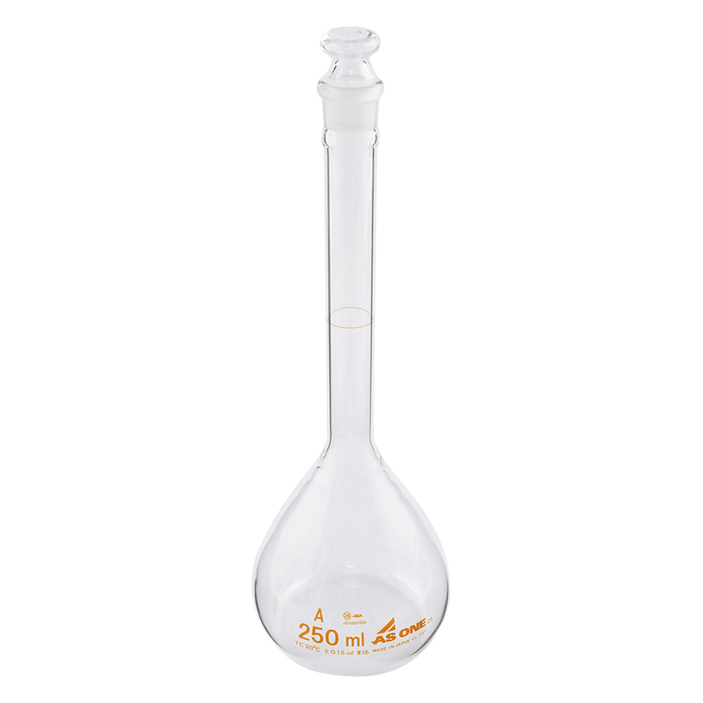 メスフラスコ　白　250mL画像