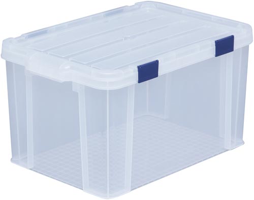 密閉バックルコンテナ　ＭＢＲ－４５　クリア　３個画像