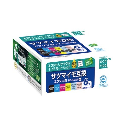 リサイクルインク　ＥＣＩ－ＥＳＡＴ－６Ｐ画像