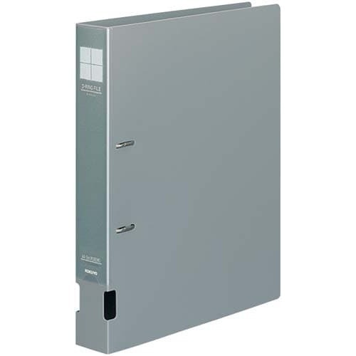 ＤリングファイルＰＰ　灰Ａ４縦背幅４５ｍｍ　５冊画像