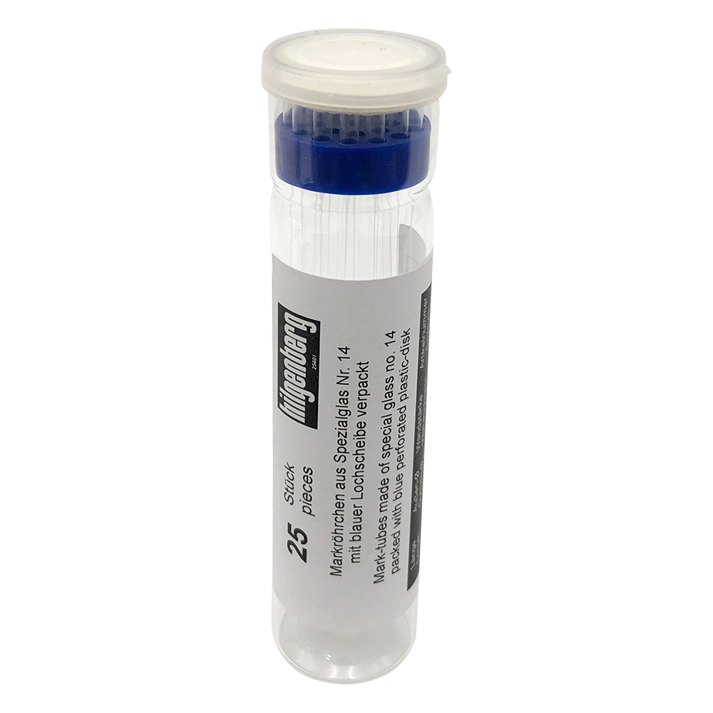 X線解析用キャピラリー　マークチューブ（リンデマンガラス）　25本入画像