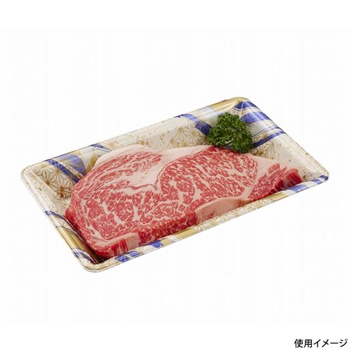 発泡トレー 美栄え桶 25-15 ゼファーIV 中央化学 清潔感のある白色のトレーが並べられ、軽やかな発泡素材の質感が際立っている。