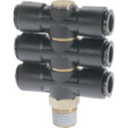 ﾌｼﾞﾄﾘﾌﾟﾙﾊﾞﾝｼﾞｮｰ(樹脂) 8mm R1/8 1個画像