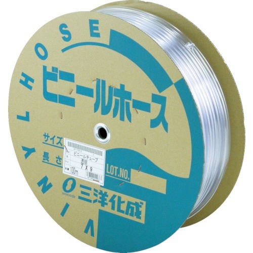 透明ﾎｰｽ 7×9 100mﾄﾞﾗﾑ巻 1巻画像
