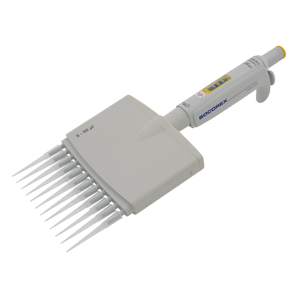 12チャンネルマイクロピペット(アキュラ）　5～50μL画像