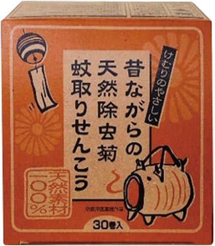 昔ながらの天然除虫菊蚊取り線香　３０巻画像