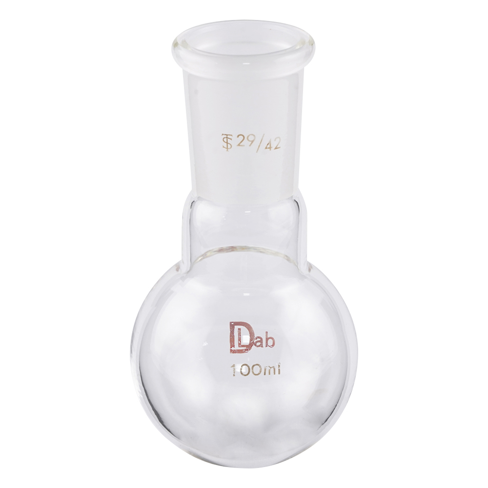共通摺合丸底フラスコ（硼珪酸ガラス-1）　100mL　29/42画像