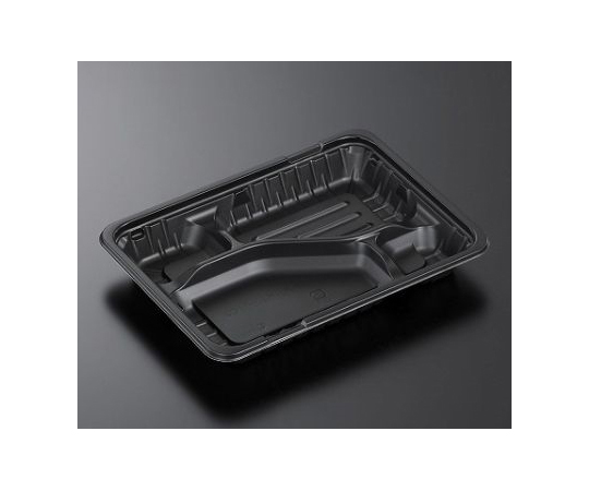 弁当容器 CTガチ弁L IK23-17C2 BK身 900枚画像