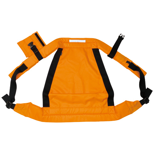 避難くん 介助用おんぶひも ｵﾚﾝｼﾞ 1個