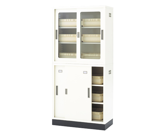 耐薬引違保管庫　880×400×1850mm（×2室）画像