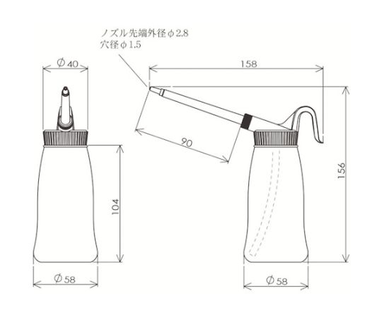 ジェットオイラースーパー型グリーン パッケージの上部が見え、ロゴと製品情報が目立つ角度から撮影された状態