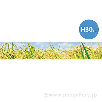 ラウンドシートS 稲穂（写真）画像