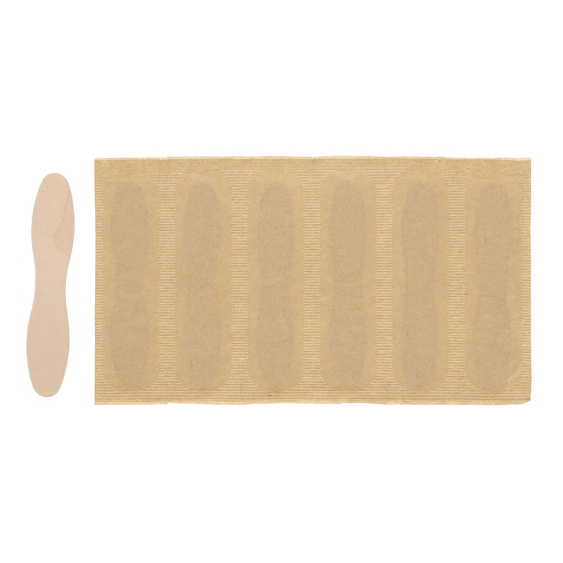 木製アイスヘラ７５ｍｍ　未晒紙完封　６連１８０本入画像