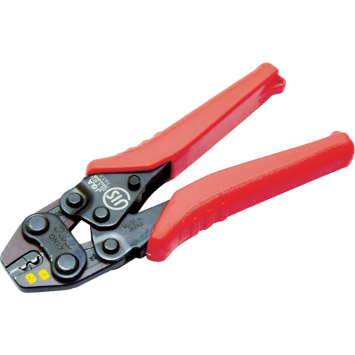 圧着工具 裸圧着端子･ｽﾘｰﾌﾞ用 1丁画像