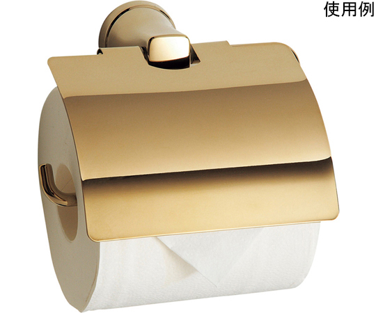 ペーパーホルダー　金色メッキ画像