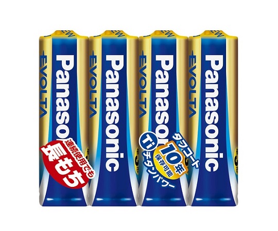 アルカリ乾電池（エボルタ）　単3形　4個入画像