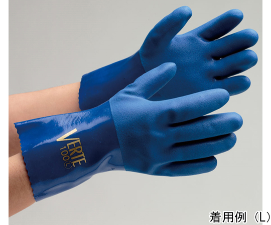 塩化ビニール製手袋 ベルテ100 LLサイズ（10双入）画像