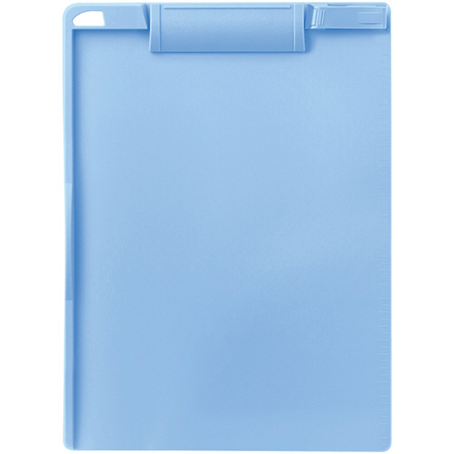 ｸﾘｯﾌﾟﾎﾞｰﾄﾞ 抗菌ﾀｲﾌﾟ A4ﾀﾃ ﾗｲﾄﾌﾞﾙｰ 1枚画像