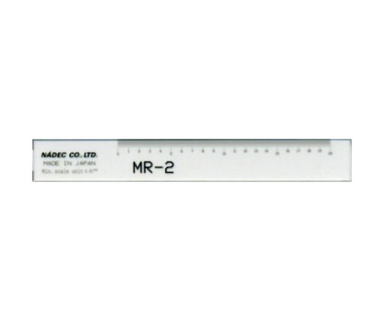 顕微鏡用マイクロルーラー　MR-2　（5枚入）画像