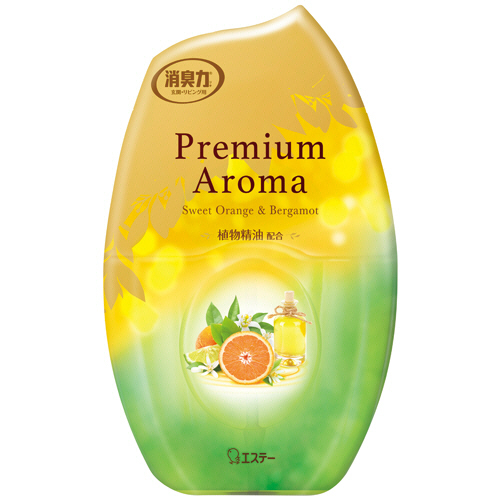 お部屋の消臭力 Premium Aroma ｽｲｰﾄｵﾚﾝｼﾞ&ﾍﾞﾙｶﾞﾓｯﾄ 400mL 1ｾｯﾄ(3個)画像