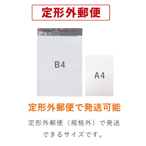 水や破れに強い！エアクッション付きのビニール製封筒