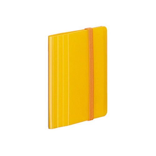 ｶｰﾄﾞﾎﾙﾀﾞｰ(ﾉﾋﾞｰﾀ)(固定式 ﾐﾆﾀｲﾌﾟ) 60名(最大120名) ﾀﾃ入れ 黄 1ｾｯﾄ(10冊)画像