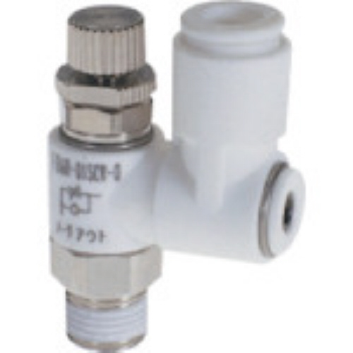 ﾌｧｲﾌﾞｽﾋﾟｰﾄﾞｺﾝﾄﾛｰﾗβ 白ﾒｰﾀｰｱｳﾄ10mm R3/8 1個画像