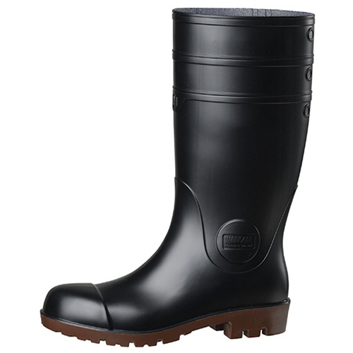 JIS規格 安全長靴 NW1000ｽｰﾊﾟｰ ﾌﾞﾗｯｸ 24.0cm 1足画像