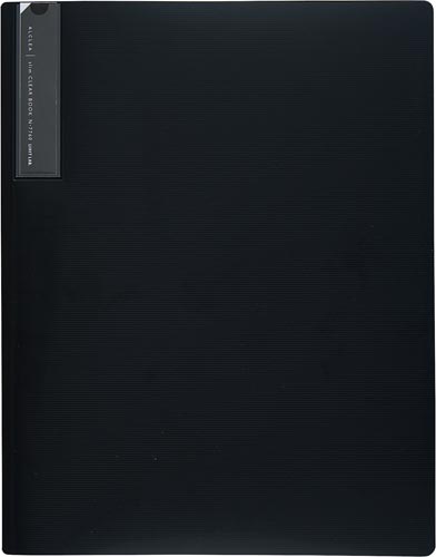抗菌スリムクリヤーブック　Ａ４　１０Ｐ　ブラック画像