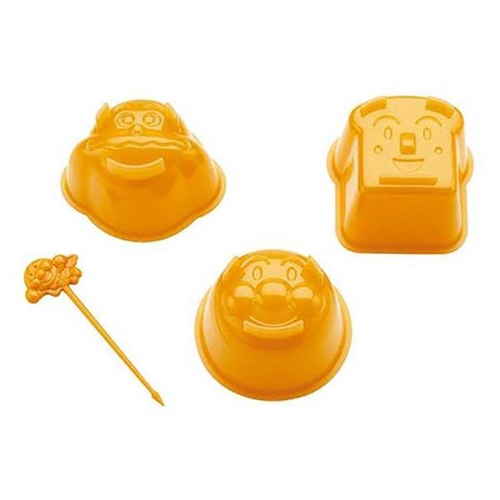 ゼリー型 アンパンマン ゼリーモールド ピック付き プラスチック製 キャラクター画像