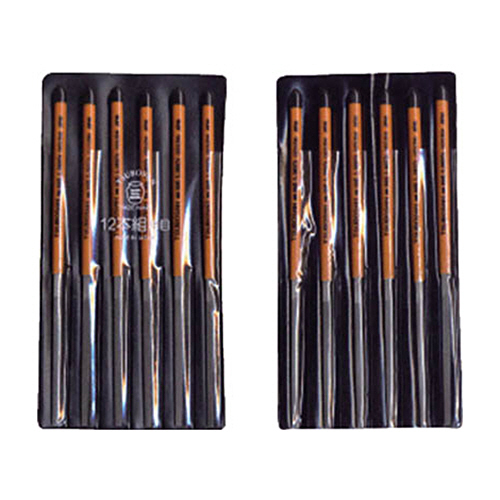 組ﾔｽﾘ 12本組(170mm) 平 油目 1ﾊﾟｯｸ(12本)画像