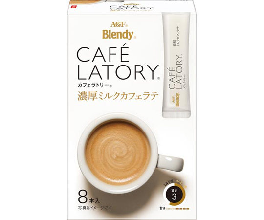 ブレンディカフェラトリー濃厚ミルクカフェラテ8本画像