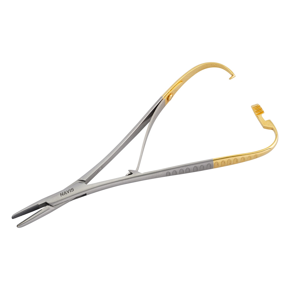 持針器（ダイヤチップ付）マチュー持針器　１４５ｍｍ