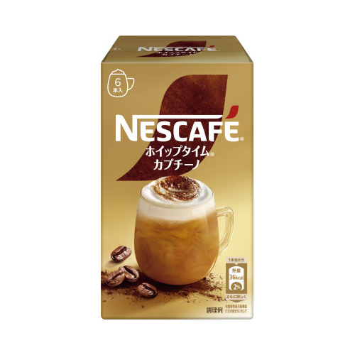 ネスカフェ　ホイップタイム　カプチーノ　６Ｐ×３画像