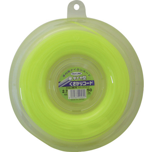 ﾅｲﾛﾝｺｰﾄﾞ ﾀﾞｲﾔ型 2.7×50m 1個画像