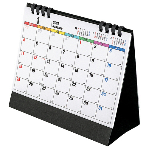 卓上ｶﾚﾝﾀﾞｰ ﾍﾟｰﾊﾟｰﾘﾝｸﾞ/B6 2026年版 1冊画像