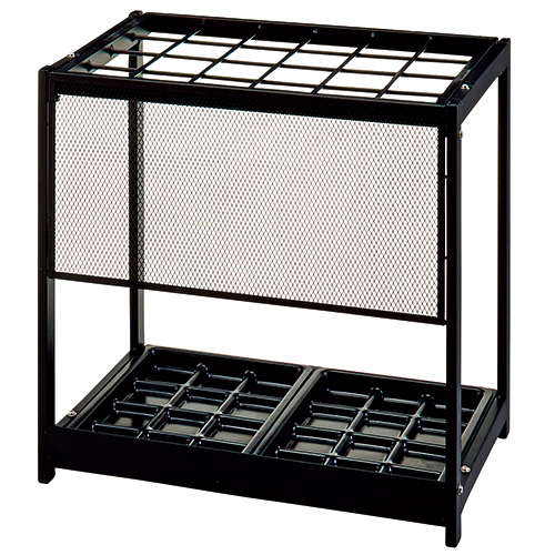 傘立て(折りたたみﾀｲﾌﾟ) 24本用 ﾌﾞﾗｯｸ 1台