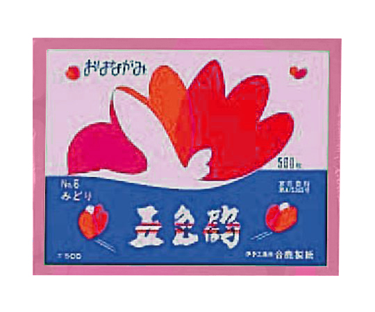 お花紙（五色鶴） さくら 1冊（500枚入）画像