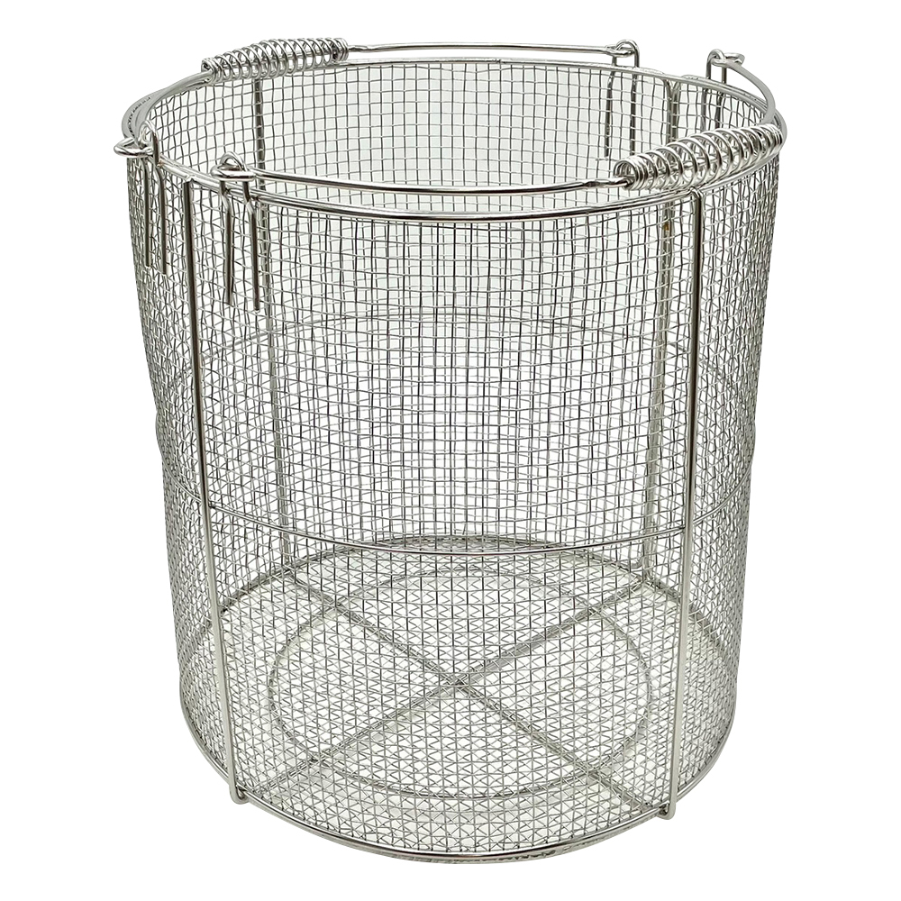 ステンレス洗浄カゴ　丸型画像