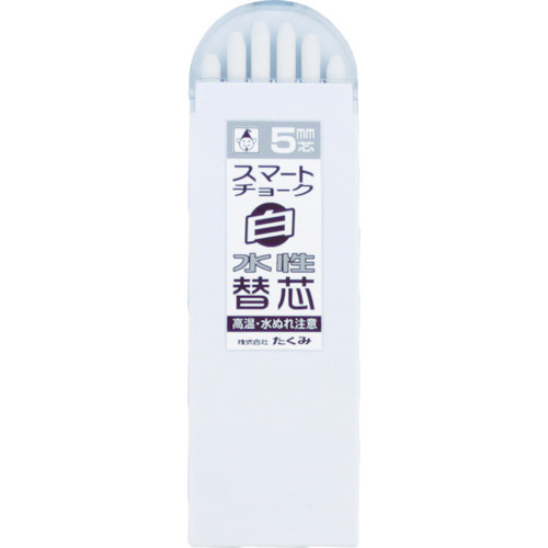 ｽﾏｰﾄﾁｮｰｸ 替芯 白 1ﾊﾟｯｸ(6本)画像