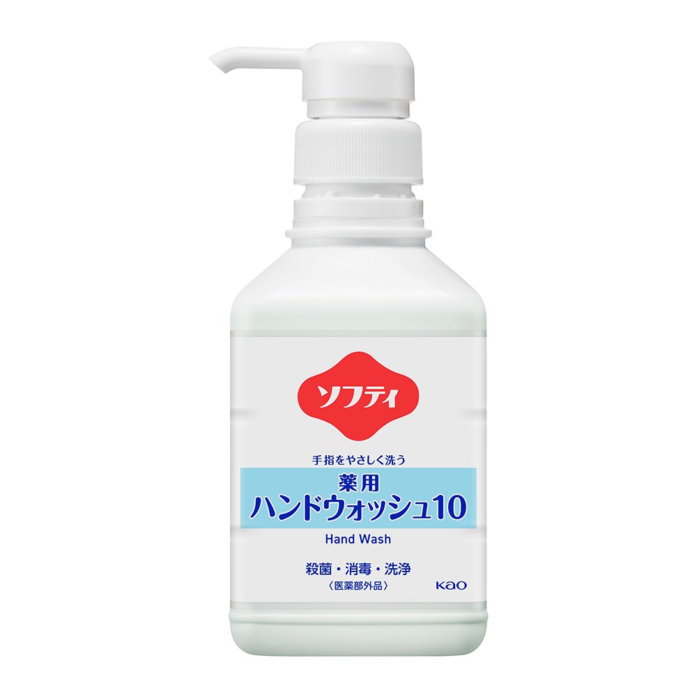 ソフティ 薬用ハンドウォッシュ10 400mL 業務用 1ケース（6本入）画像
