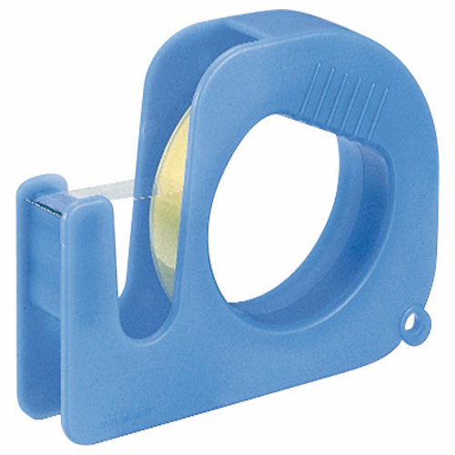 ﾊﾝﾃﾞｨﾃｰﾌﾟｶｯﾀｰ ﾌﾞﾙｰ ﾃｰﾌﾟ1巻付 1個