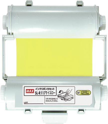 プロセスカラーインクリボンＳＬ－Ｒ１１７Ｔイエロー画像