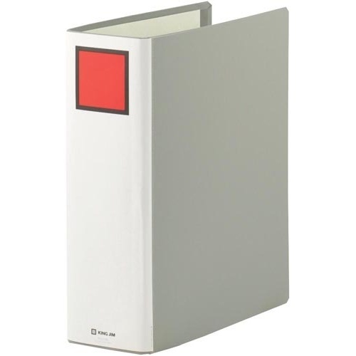 キングファイルＧ灰Ａ４縦　背幅９６ｍｍ　３冊画像