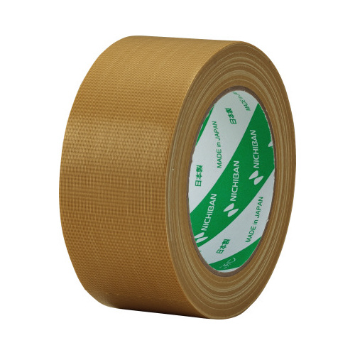 布テープ１２１Ｎ　黄土　５０ｍｍ　１２１Ｎ－５０画像
