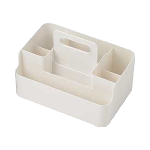 小物収納 ナチュラ ツールピット M WH ホワイト画像