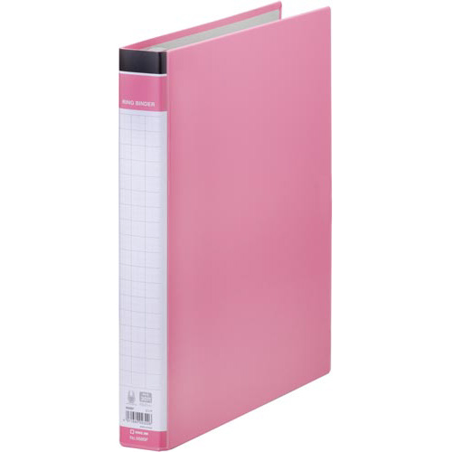 リングバインダーＢＦピンクＡ４縦背幅４２ｍｍ１０冊画像