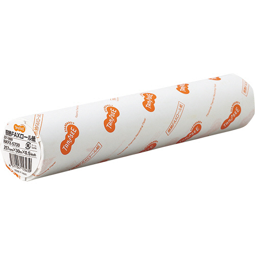 感熱FAXﾛｰﾙ紙 B4 幅257mm×長さ30m 芯内径0.5ｲﾝﾁ 表発色 1ｾｯﾄ(12本)画像