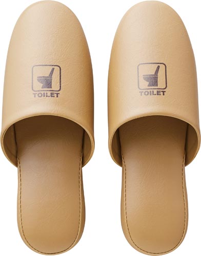 シンプルトイレスリッパＭ×５画像